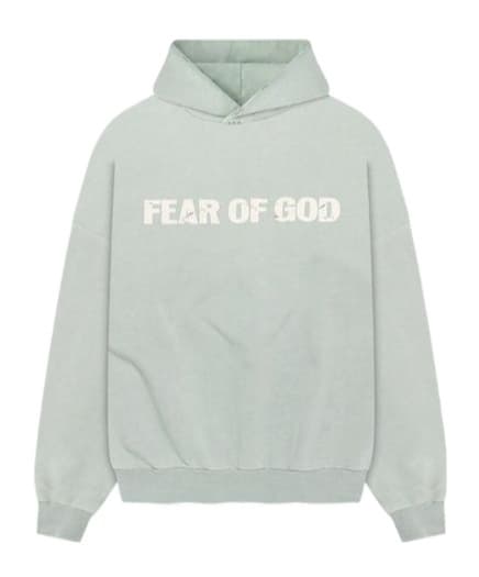 Fear of God Long-Sleeved Logo Printed Hoodie