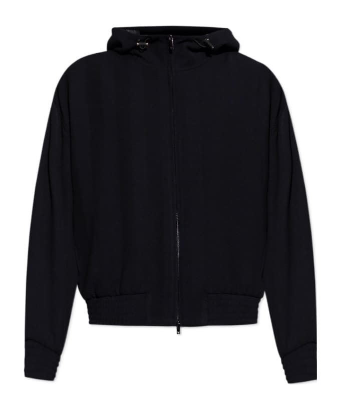 Emporio Armani Zip-Up Hooded Jacket