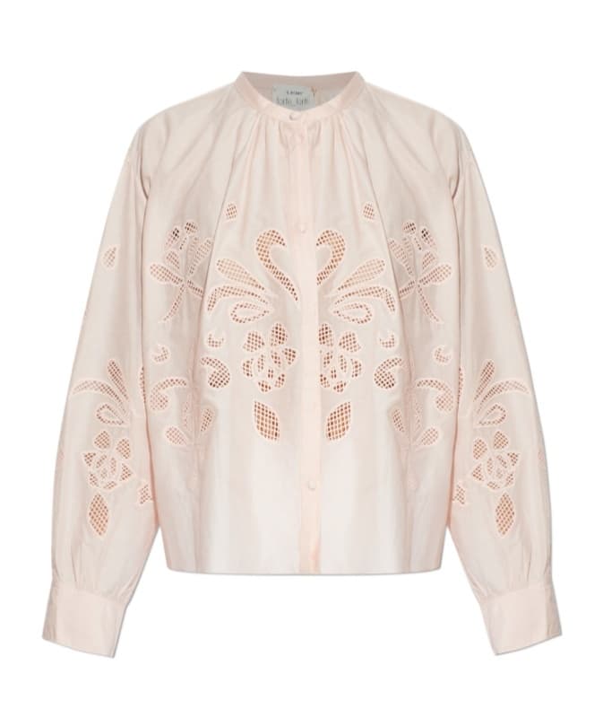 Forte Forte Broderie-Anglaise Cotton Shirt