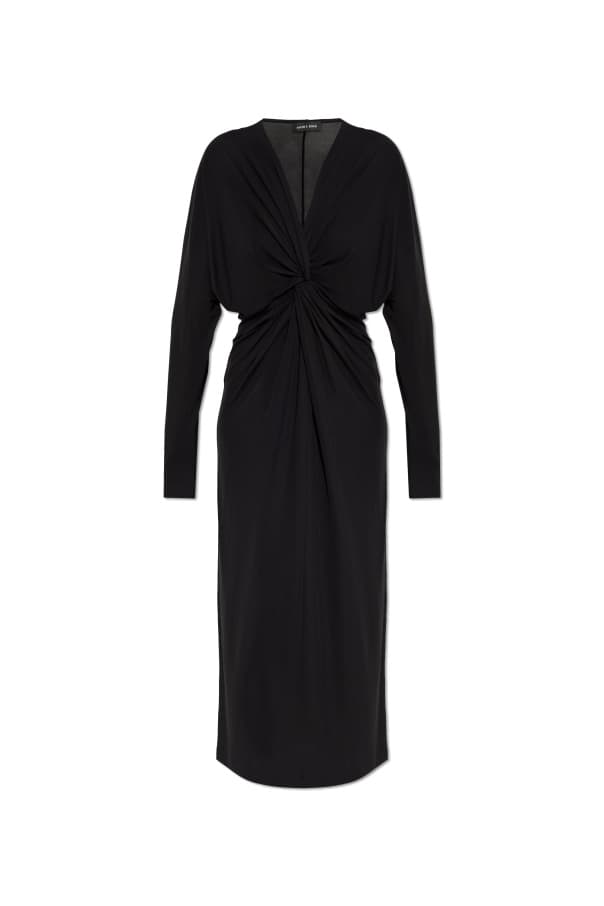 Mathilde long-sleeve midi dress