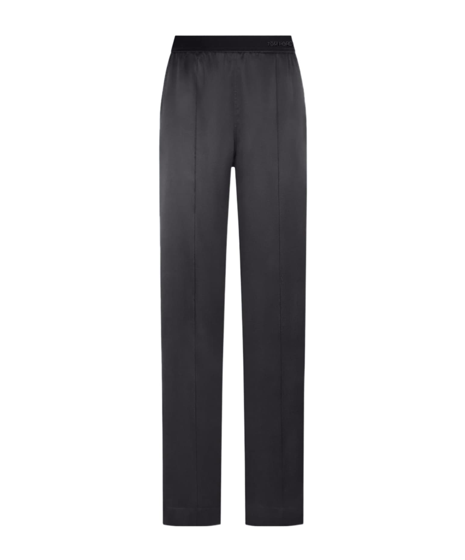 Tom Ford Stretch Satin Wide-Leg Pants