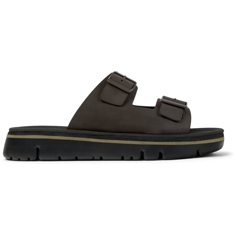 CAMPER Oruga - Sandales pour Homme - Marron, taille 41, Cuir lisse