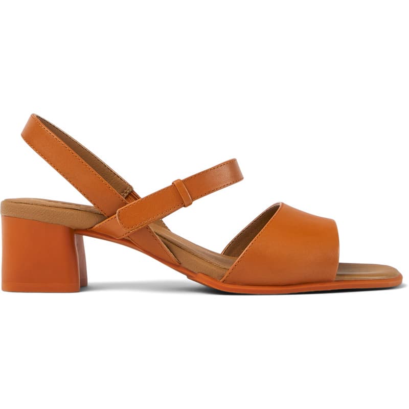 CAMPER Katie - Sandales pour Femme - Marron, taille 40, Cuir lisse