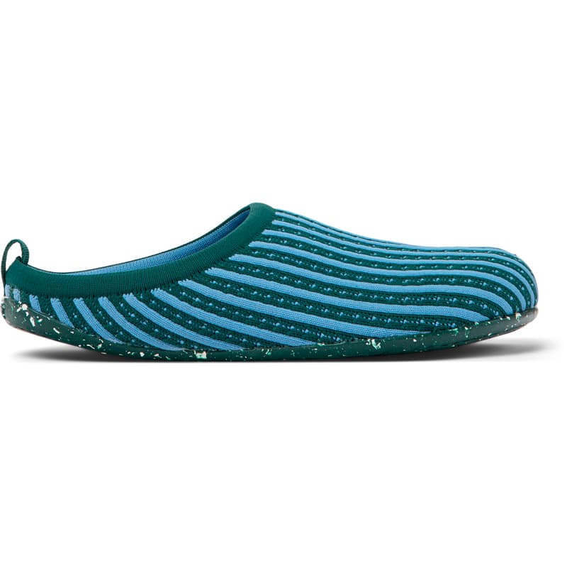 CAMPER Wabi - Slippers for Women - Green,Blue, size 35, Cotton fabric