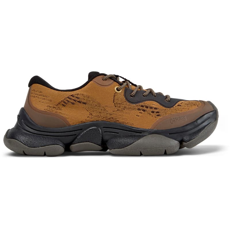 CAMPER Karst 2 - Baskets pour Femme - Marron,Noir, taille 38, Tissu en coton