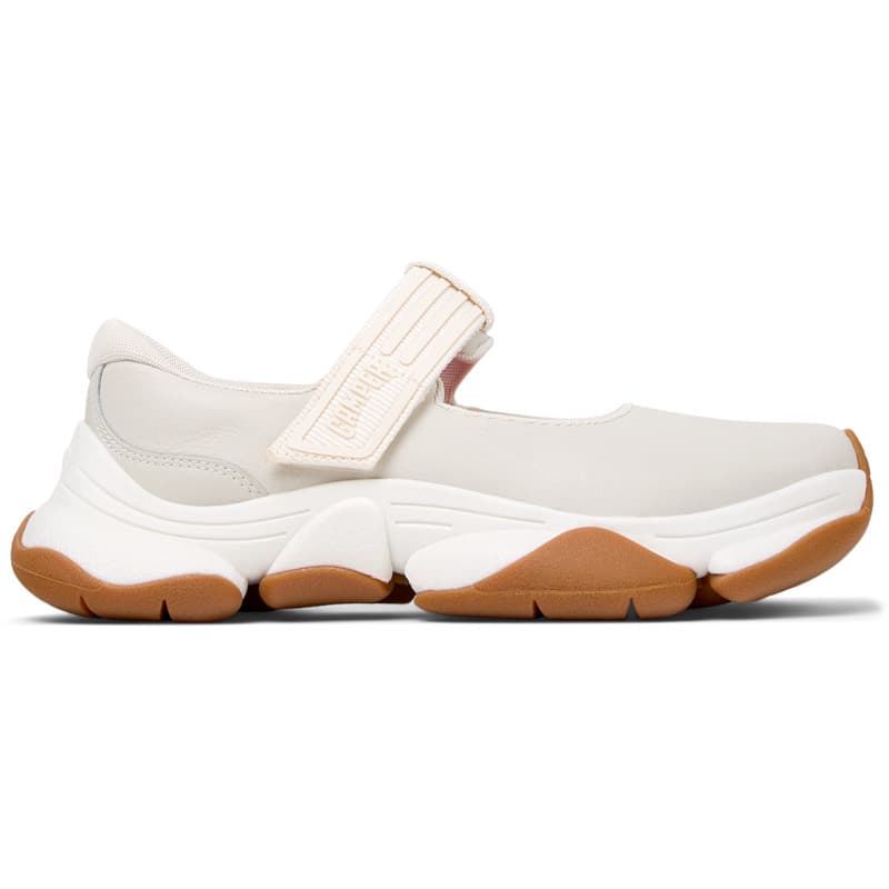 CAMPER Karst 2 - Baskets pour Femme - Blanc, taille 41, Cuir lisse