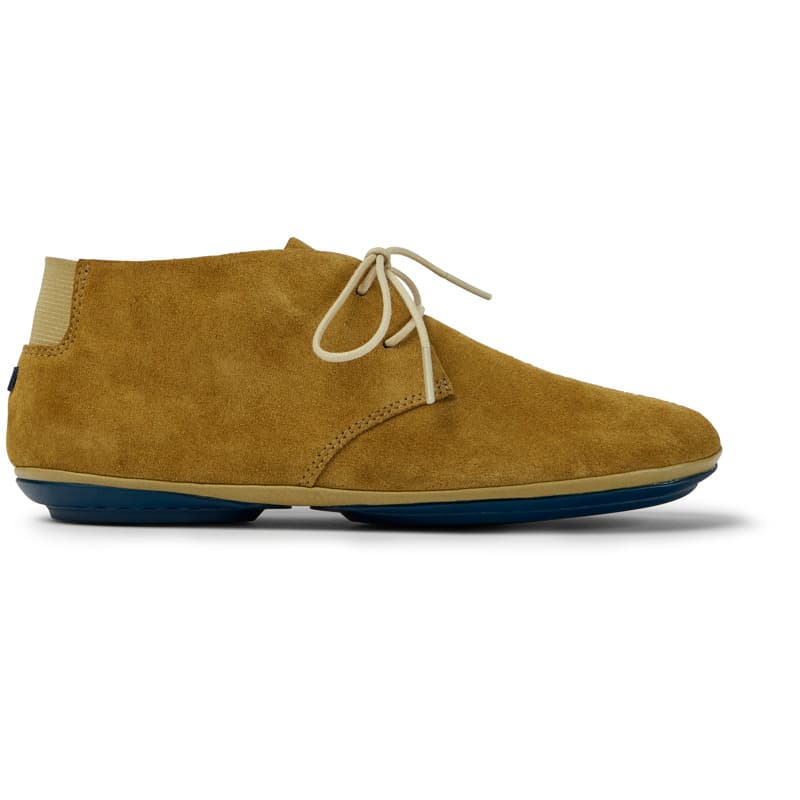 CAMPER Right - Ankle boots for Women - Beige, size 35, Smooth leather