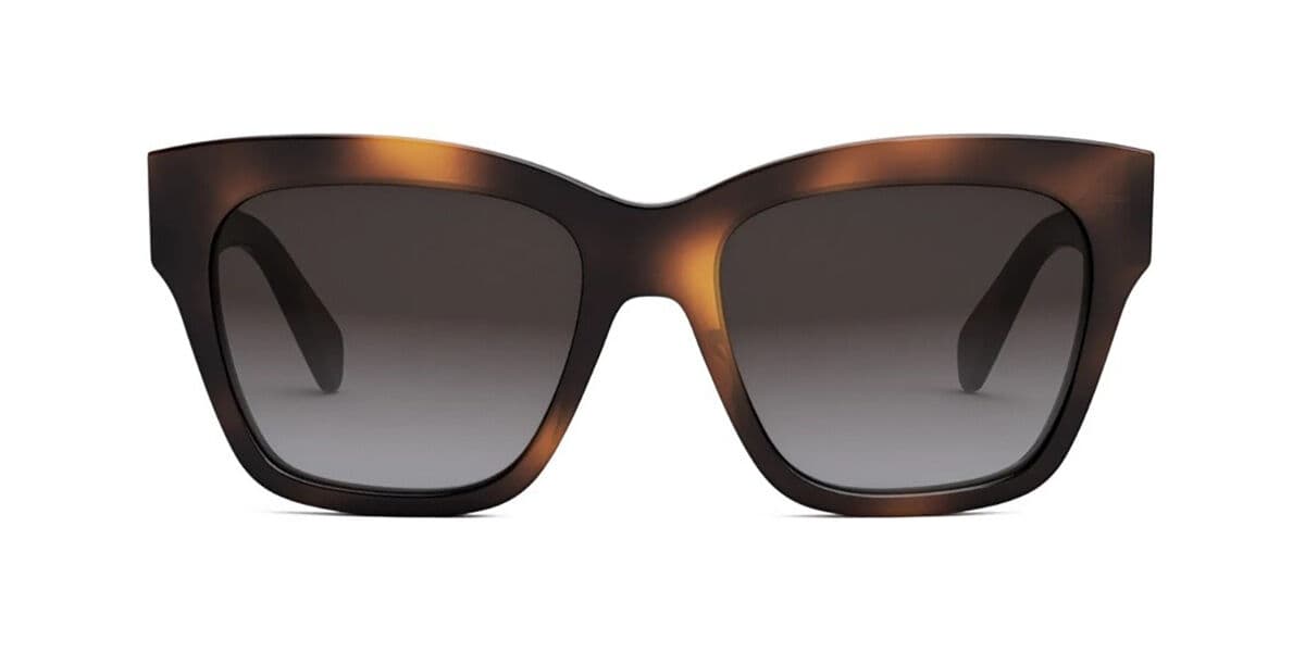 Celine CL40253I Triomphe 53K Women’s Sunglasses Tortoiseshell Size 55