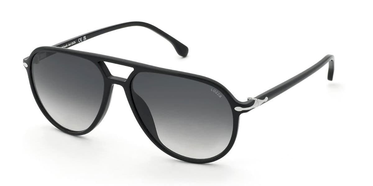 Lozza Sl4432 Asolo 5 0700 Men's Sunglasses Black Size 59
