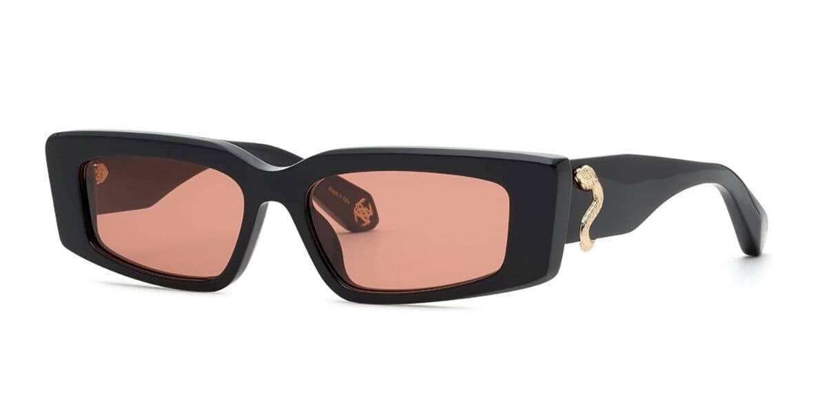 Roberto Cavalli SRC185 700Y Men's Sunglasses Black Size 55