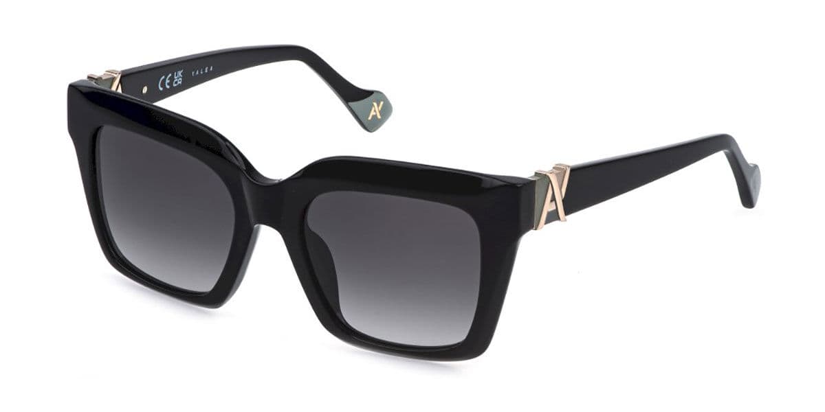 Yalea SYA243 FIAMMA 0700 Women’s Sunglasses Black Size 52