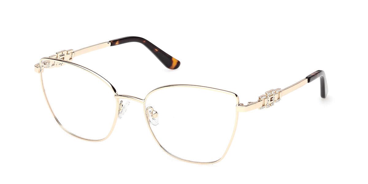 Guess GU50316 Women's Glasses, Gold, Size 55