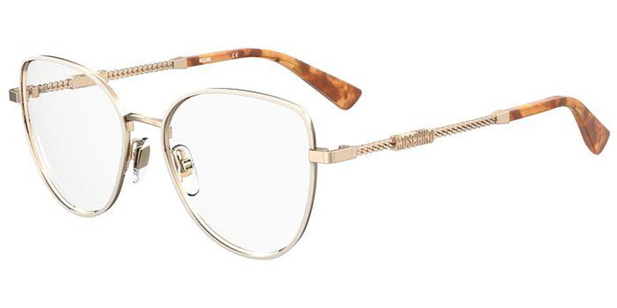 Moschino MOS601 Women's Glasses, Gold, Size 52