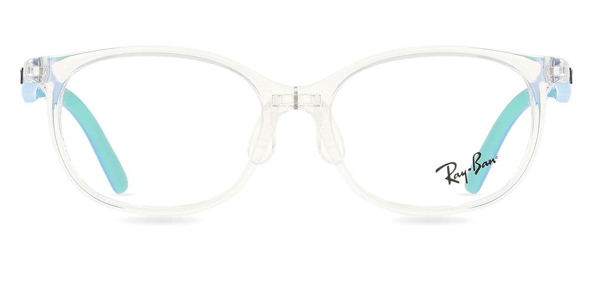 Ray-Ban Kids RY1614D Asian Fit Kids's Glasses, Clear, Size 49