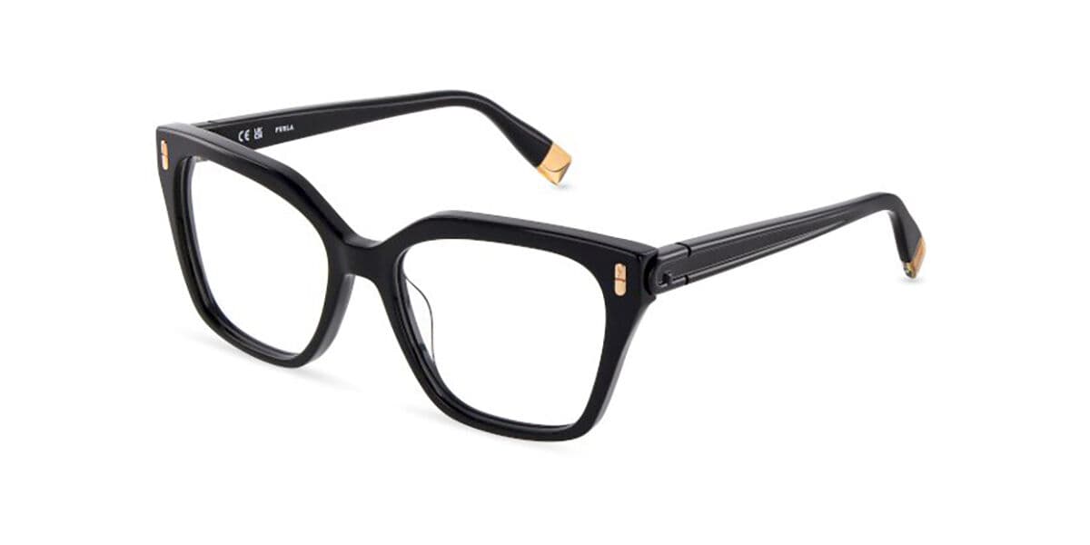 Furla VFUA95 Men's Glasses, Black, Size 54
