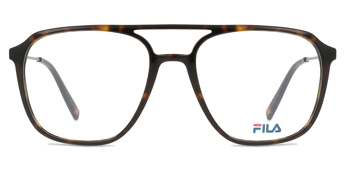 Fila VFI213 Men's Glasses, Tortoiseshell, Size 54