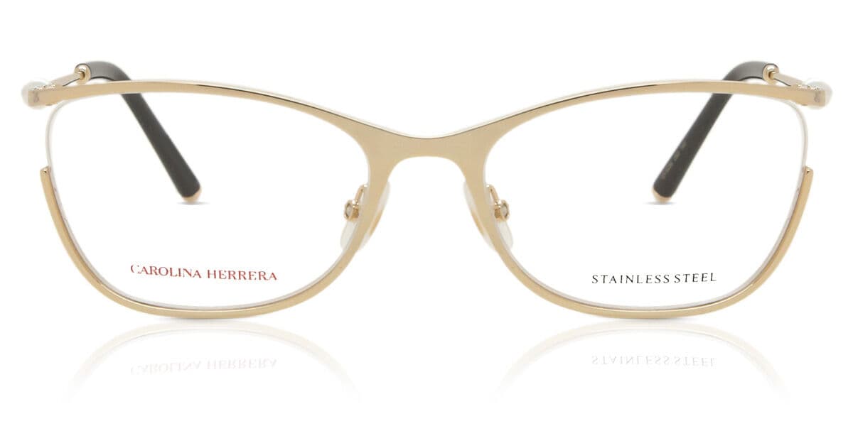 Carolina Herrera CH 0006 Women's Glasses, Gold, Size 54