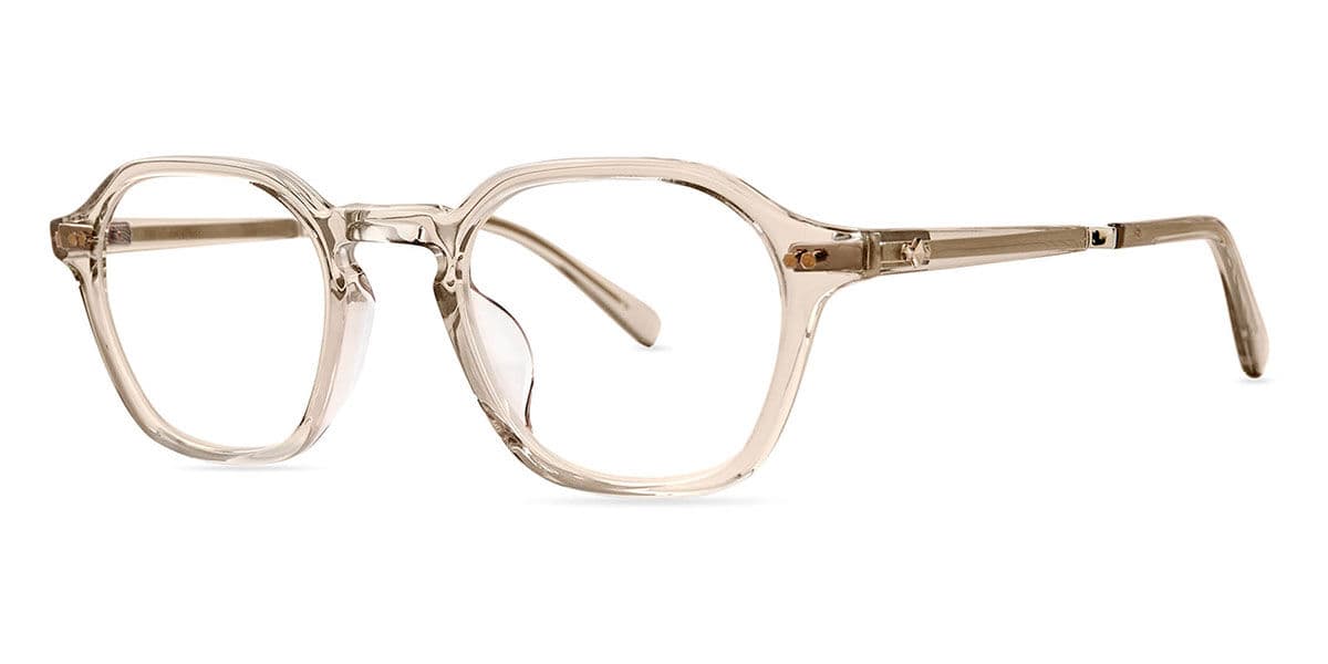 Garrett Leight RELL II C Men's Glasses, Brown, Size 46