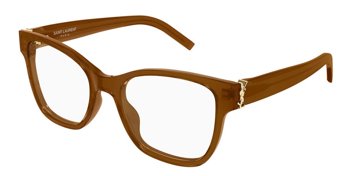 Saint Laurent SL M158 Women's Glasses, Brown, Size 52