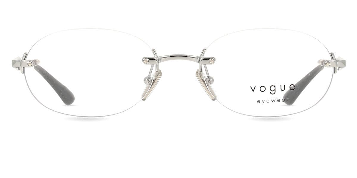 Vogue Eyewear VO4343 Women's Glasses, Silver, Size 53