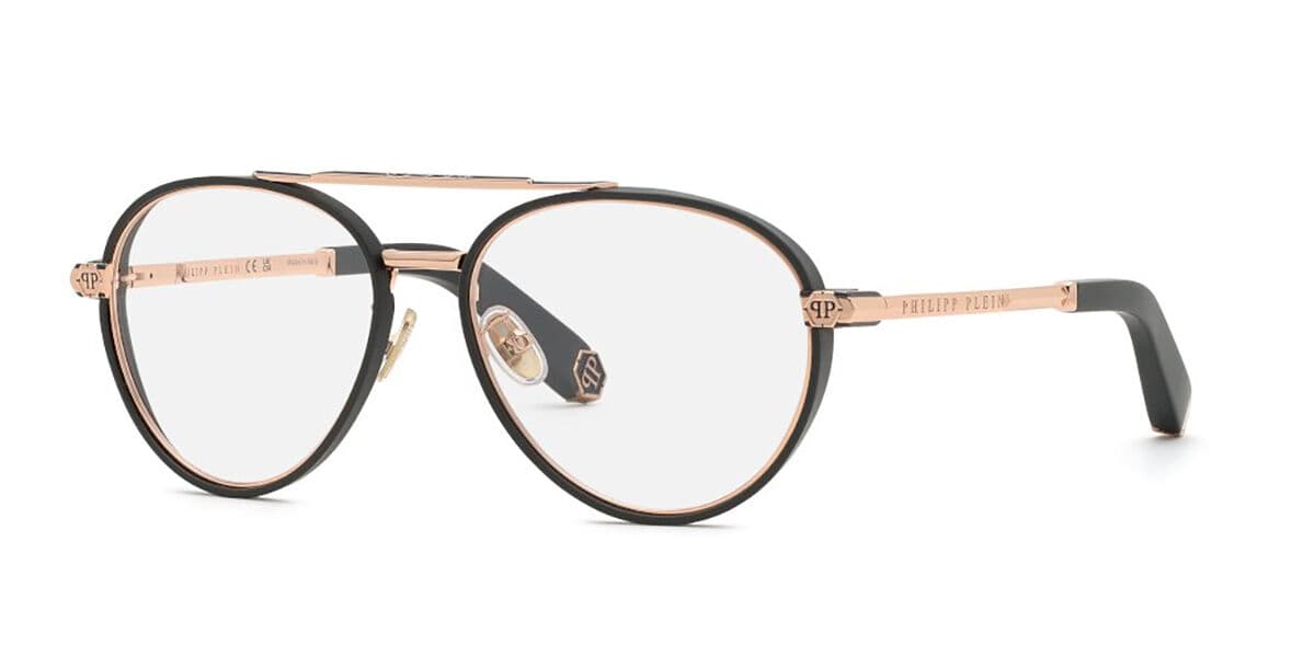 Philipp Plein VPP137M Women's Glasses, Gold, Size 56