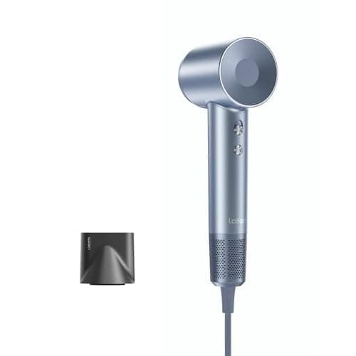 Laifen Swift Professional High-Speed Hair Dryer, 200M Negative Ions, Silver | Radiant Shine & Frizz Control, Smart Temperature Control, Salon-Like,