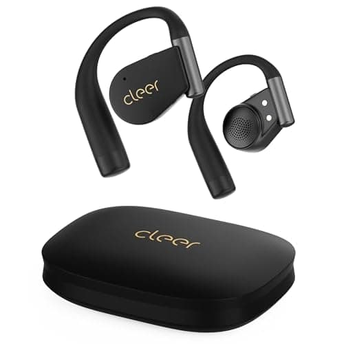 Cleer ARC 4 Plus Open Ear Earbuds,True Wireless Bluetooth Earphones with Dolby Audio and Head Tracking, Earhook Earbuds with 34H Playtime, IPX7