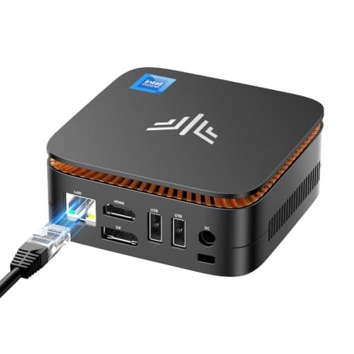 KAMRUI Mini PC, Essenx E1 Mini Computer N95(up to 3.4GHz),16GB RAM 512GB SSD Micro Desktop PC Support Dual 4K Display, WiFi, BT4.2 for Business Home