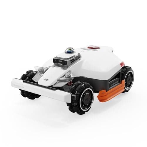 Mammotion LUBA 3 AWD 3000H Robot Lawn Mower, 0.75 Acre, 2.2"-4.0" Cutting | 360° LiDAR+NetRTK+AI Vision, 5400 sq.ft/h, AWD for 80% Slopes, 30