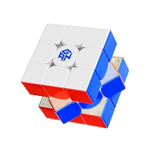 GAN 16 Maglev MAX-L Speed Cube 3x3 Magnetic 57mm for Pro Cubers | Large Size & Customize Magnets, Professional Speedcube for Competition Practice,