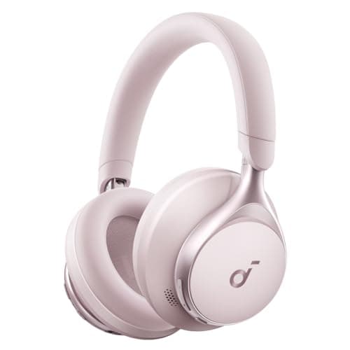 Soundcore by Anker, Space One, Active Noise Cancelling Headphones | 2X Stronger Voice Reduction, 40H ANC Playtime, App Control, LDAC Hi-Res Wireless
