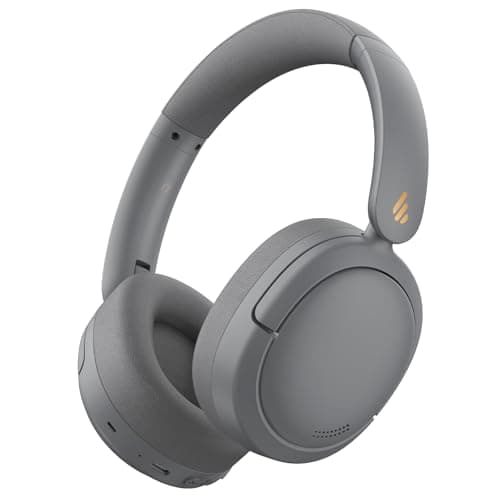 Edifier W800BT Pro Hybrid Active Noise Cancelling Headphones - Hi-Res Audio - AI Call Noise Cancellation - Gray
