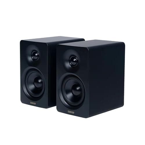 Edifier M60 Multimedia Speaker Bluetooth 5.3, 66W RMS, Hi-Res Wireless Audio, LDAC,3" Mid Bass & 1" Tweeter, USB-C & Aux Inputs, Compact Desktop
