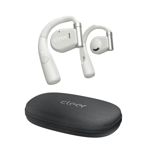 Cleer Audio ARC Open-Ear Headphones -True Wireless Headphones with Ear Hooks,Touch Controls, Long-Lasting Battery Life, Preset EQ, and Powerful Audio