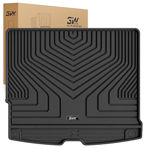3W Cargo Liner Fit for Volvo XC60 2018-2025 2026(Not for Hybrid) | Non-Slip Odorless TPE Fit T5 T6 Momentum Cargo mats for Volvo XC60 Tunk Mats