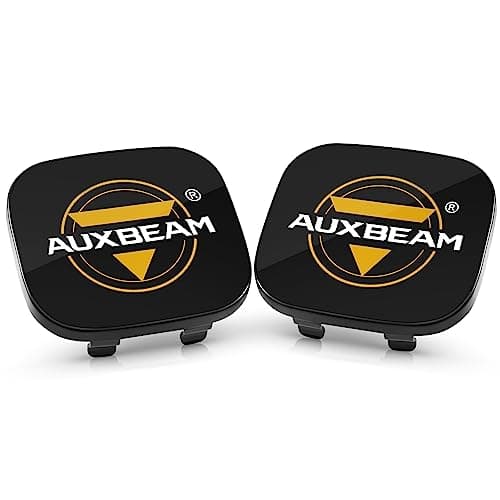 Auxbeam XP-Ultra Series 5 Inch Offroad Light Pod Covers Square Protective Cap Off-Road Cube Light Bar Shade for A-Pillar Bumper Windshield, 2 Packs