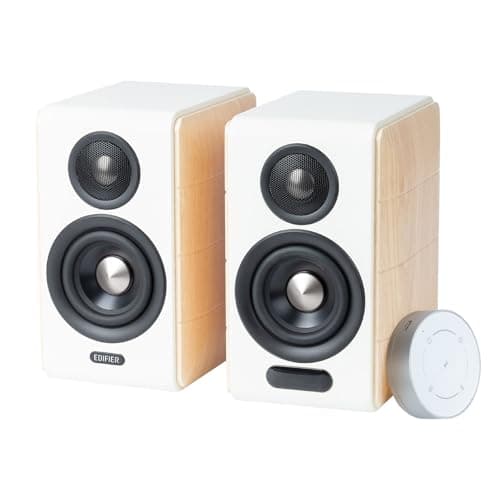 Edifier S880DB MKII Active Bookshelf Speakers,2.0Computer Hi-Fi Speaker System,88W RMS Hi-Res Audio with LDAC Bluetooth USB-C Optical Coaxial RCA