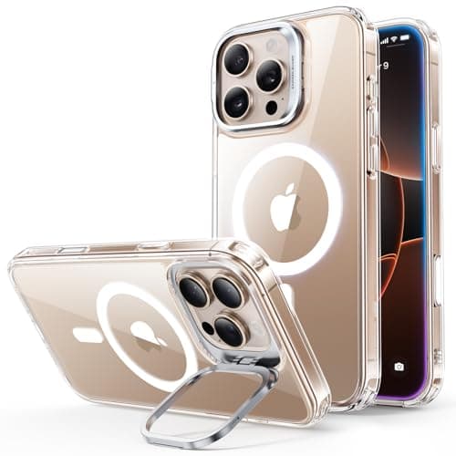 ESR for iPhone 16 Pro Max Case Flex Stand, for MagSafe, Clear | Camera Control, Anti-Yellowing, 3X Military-Grade Drop Protection, Magnetic Phone