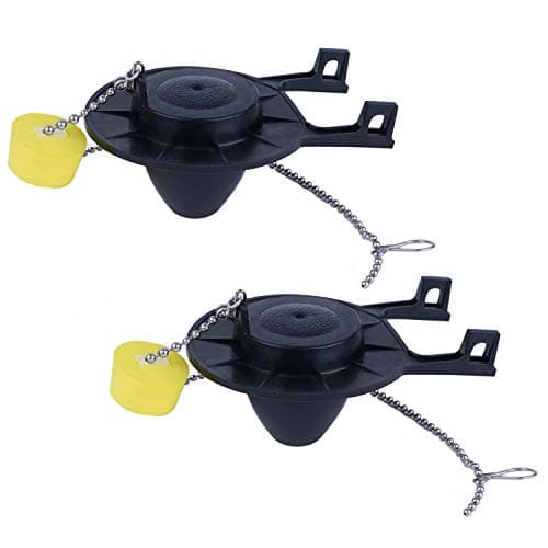 Hibbent 2 Pack 2-Inch Toilet Flapper Replacement Compatible with American Standard 7381129-200.0070A Universal Flapper and Chain with Float, 2-Inch