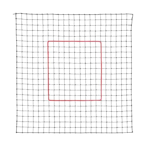 Rebounder Net Replacement Kit for Zealfeel 4X4.5FT Baseball Rebounder Net with 3 Angles and 5 Angels(Net Only)