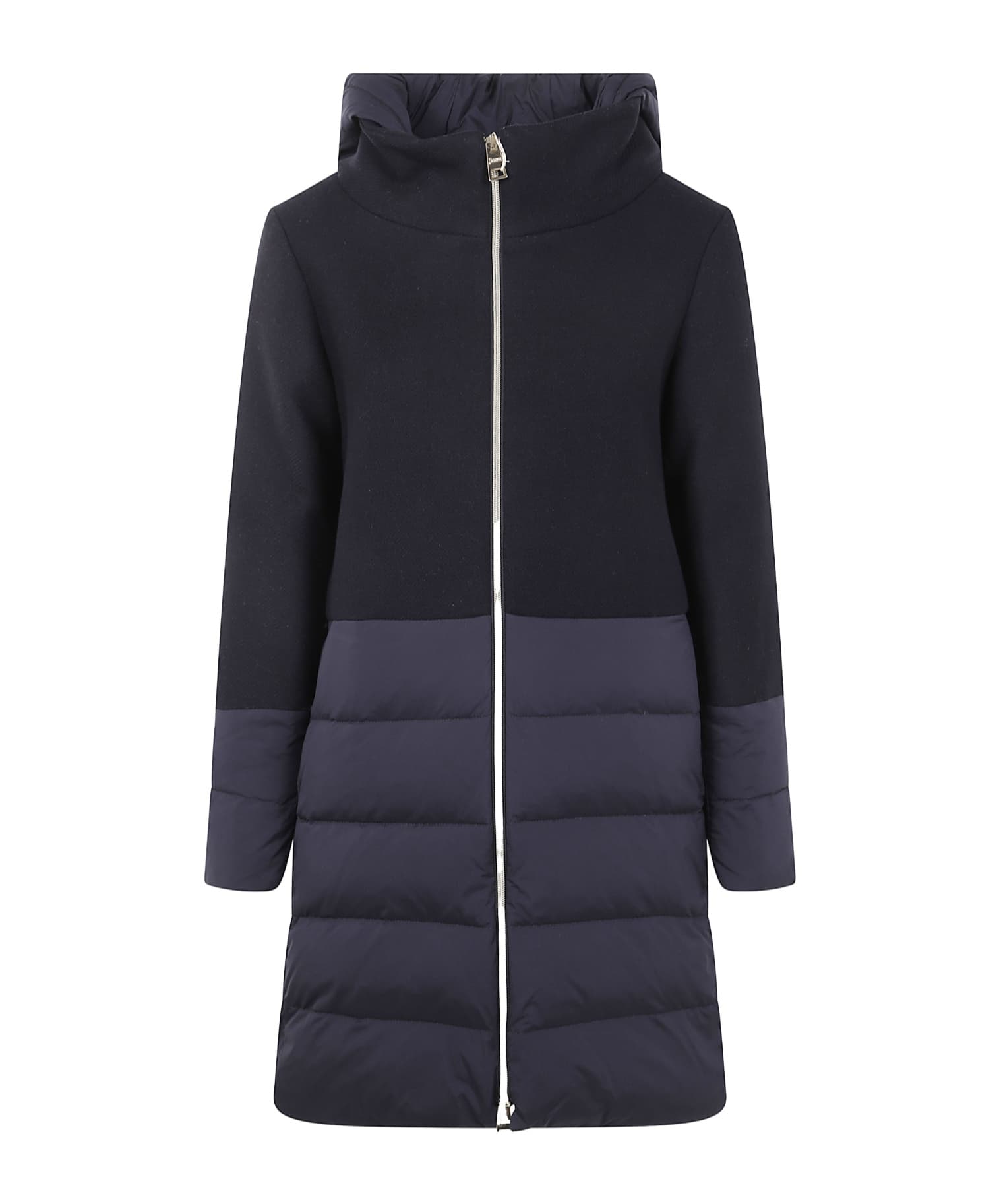 hooded padded jacket