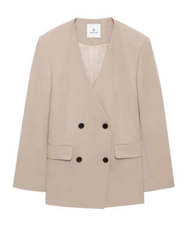 Maron double-breasted blazer