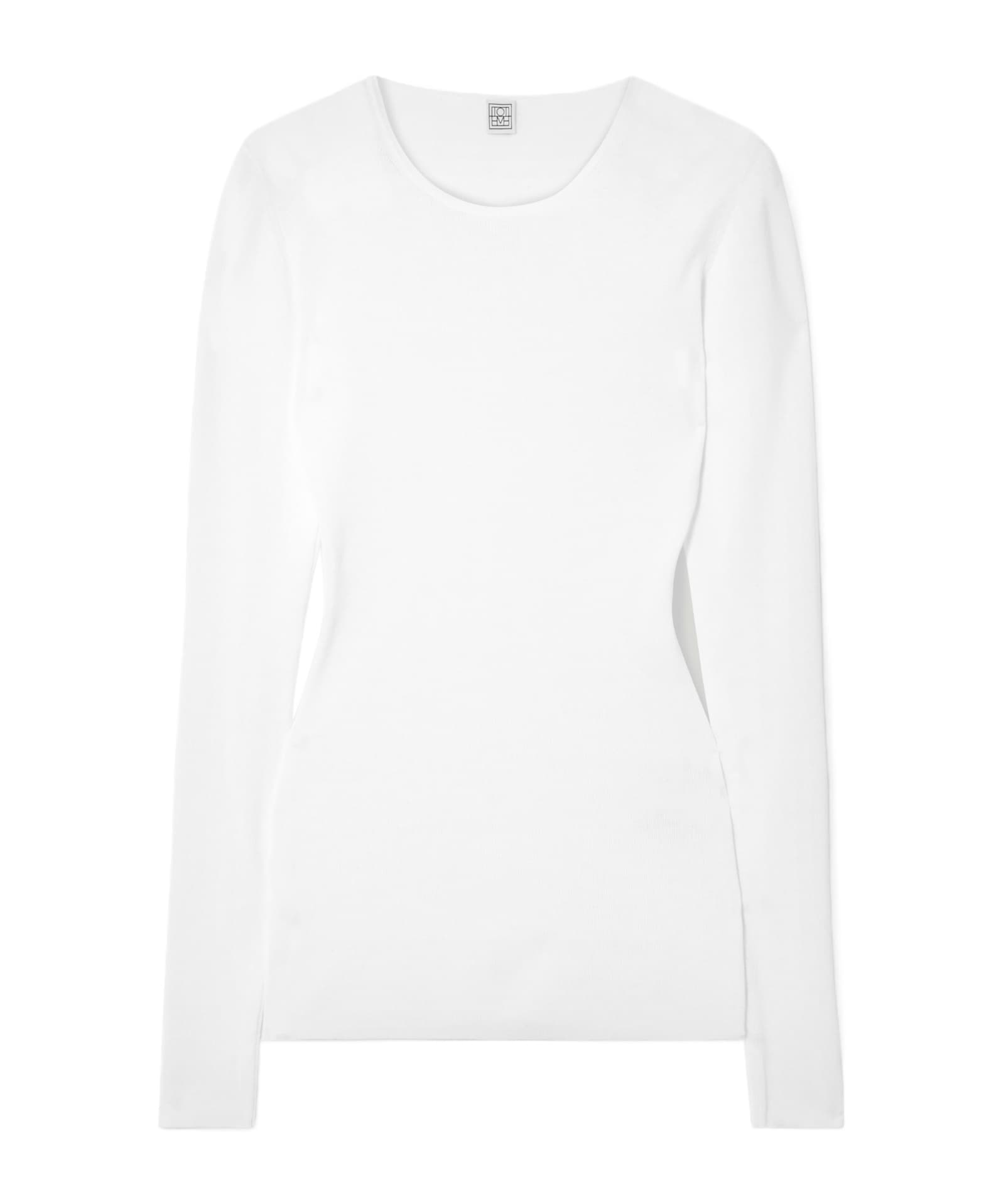 Totême Long-Sleeved Crewneck T-Shirt