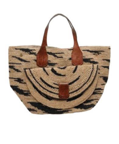 Ibeliv Laza Ii Zebra Pattern Handbag