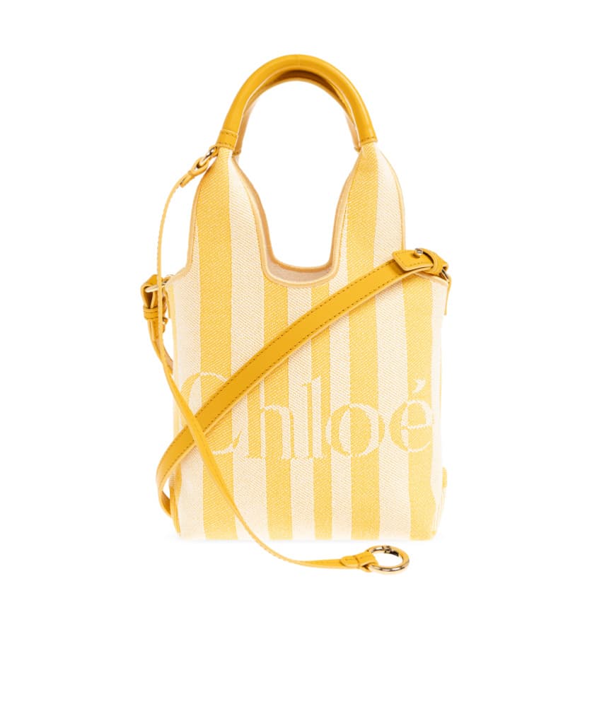 Chloé Mini Striped Tote Bag