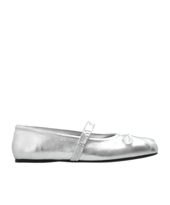 Marni Logo Embossed Ballet Flats
