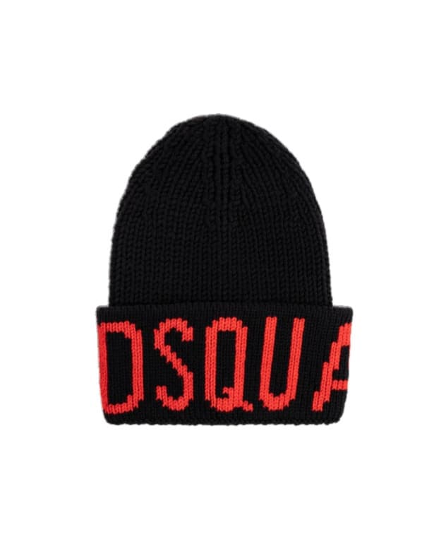 Dsquared2 Logo Intarsia Beanie