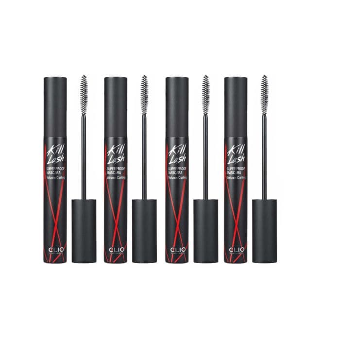 CLIO - Kill Lash Superproof Mascara - 7g - 02 Volume Curling (4ea) Set