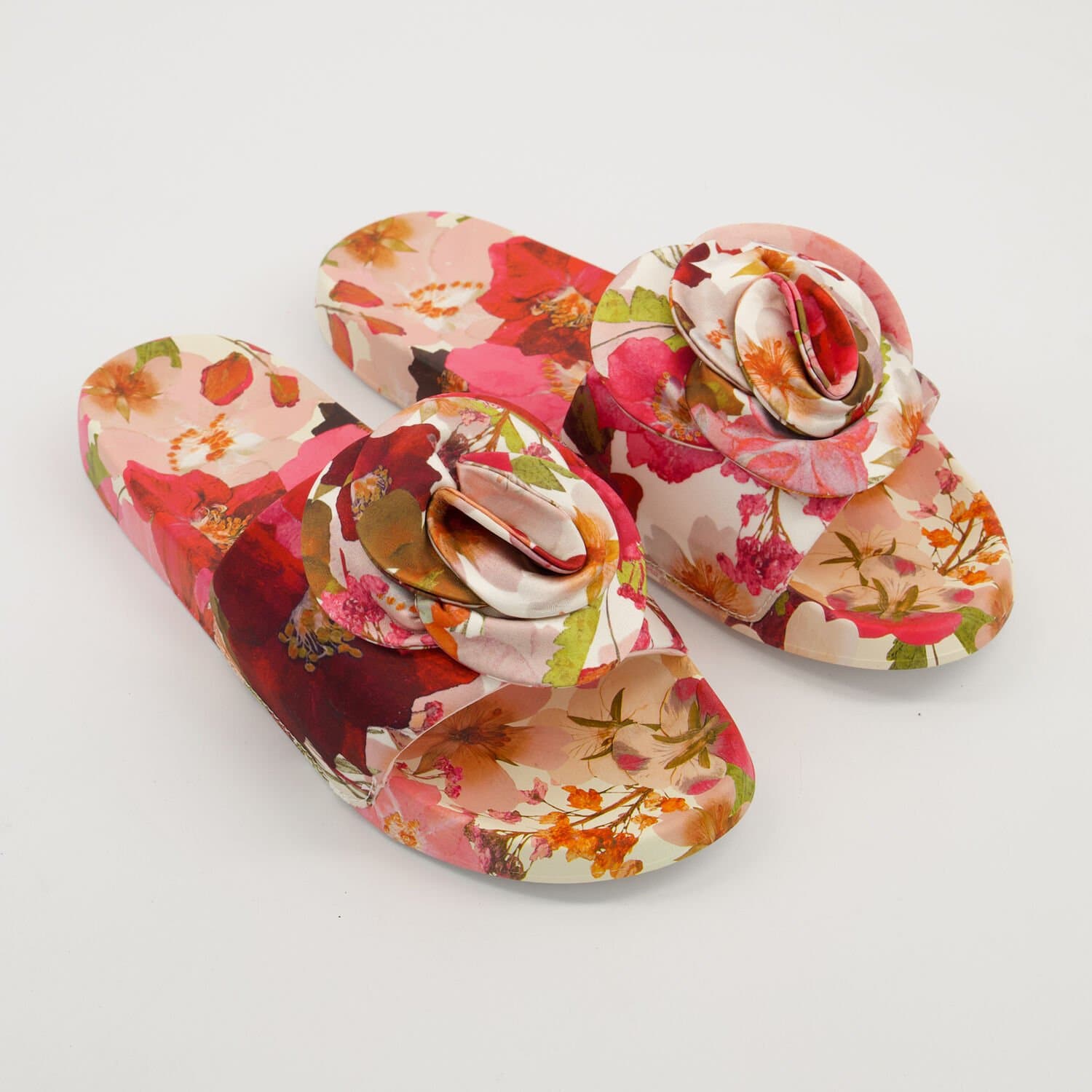 Ted Baker Women's Ally Rose Pool Slide Sandals Summer Beach Shoes - UK5 (EU38/US8)