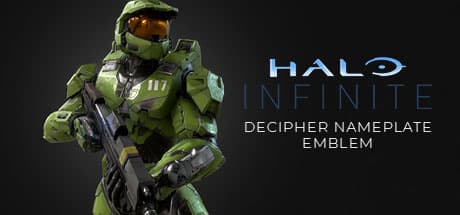 Halo Infinite - Decipher Nameplate Emblem